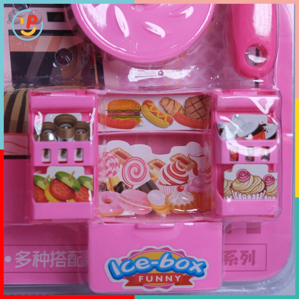 Đồ chơi nấu ăn làm bánh pizza có lò nướng vỉ ép 9970 PeeKaPaw Toys