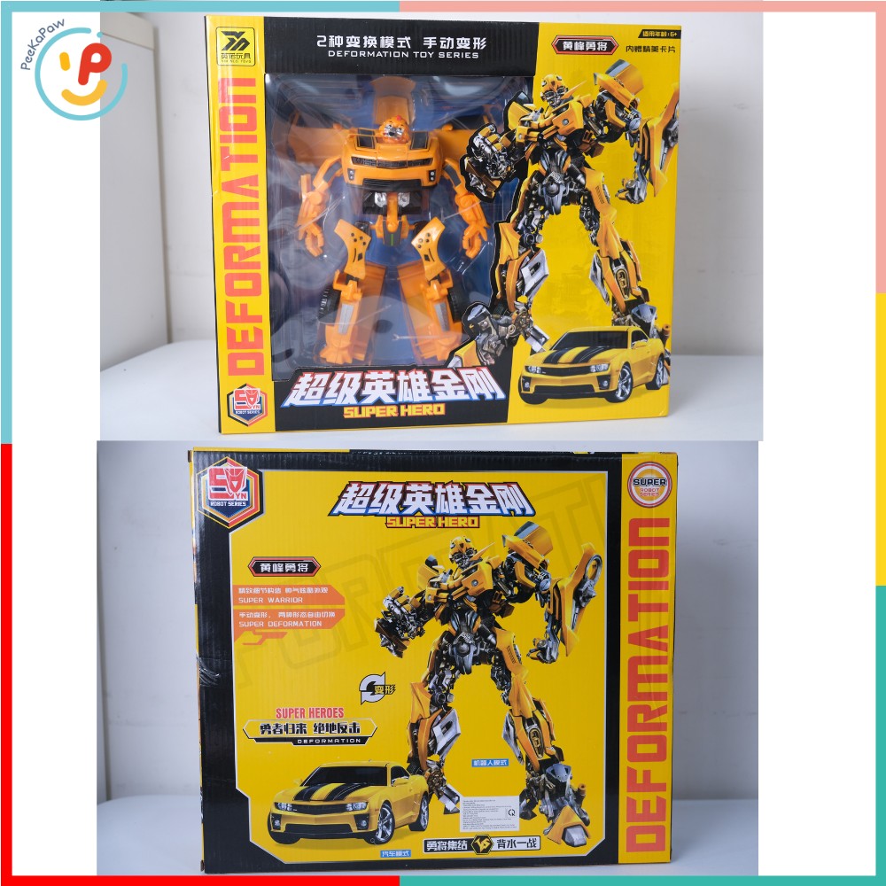 Robot Biến Hình Xe Transformers 666 PeeKaPaw Toys
