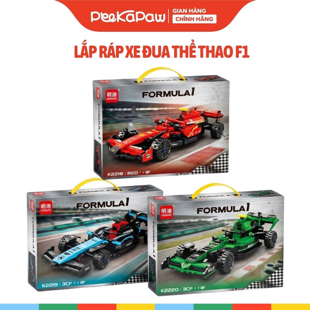 Bộ Lắp Ráp Xe Đua Formula 1 289-305 Chi Tiết