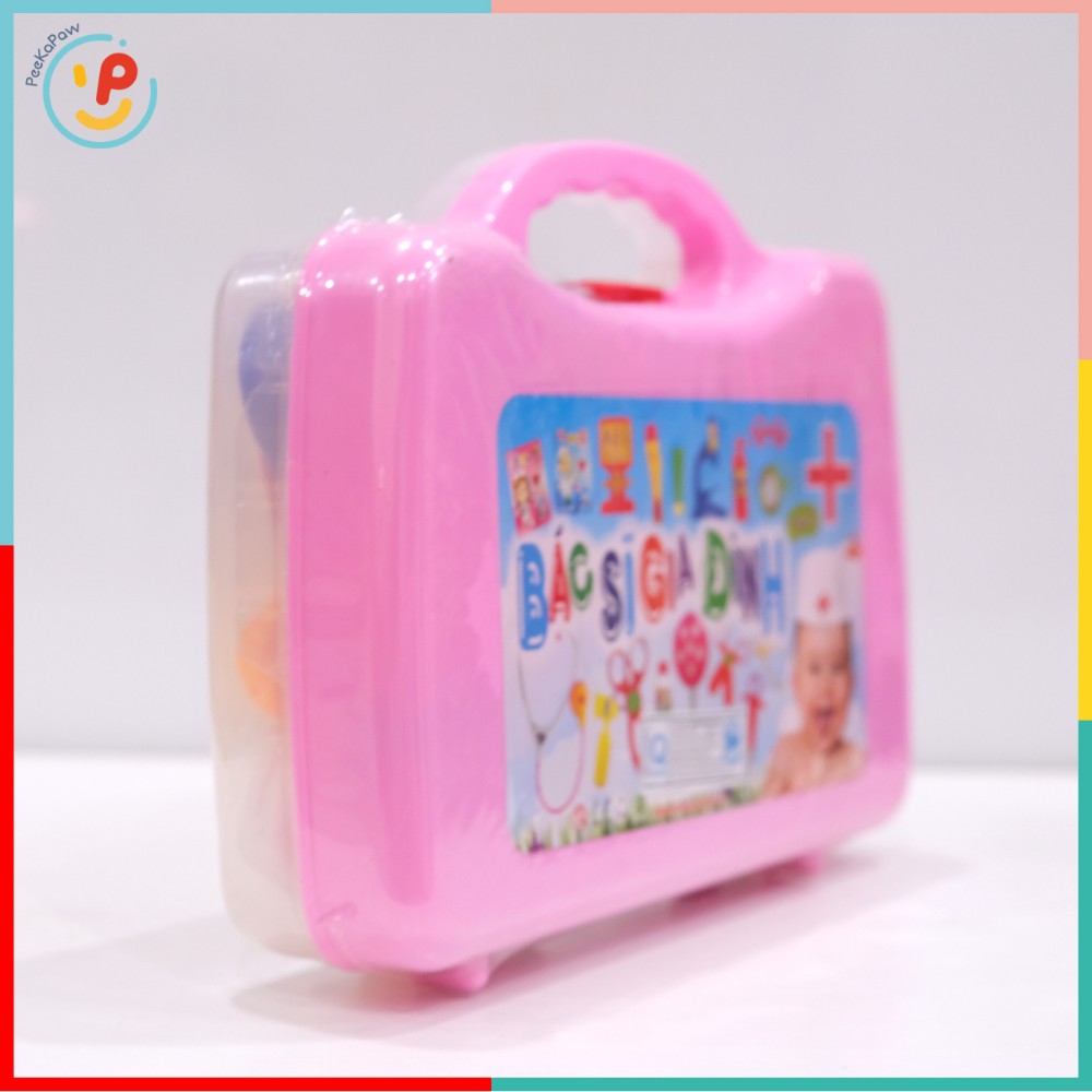 Vali đồ chơi bác sĩ gia đình hàng Việt Nam 0118 PeeKaPaw Toys