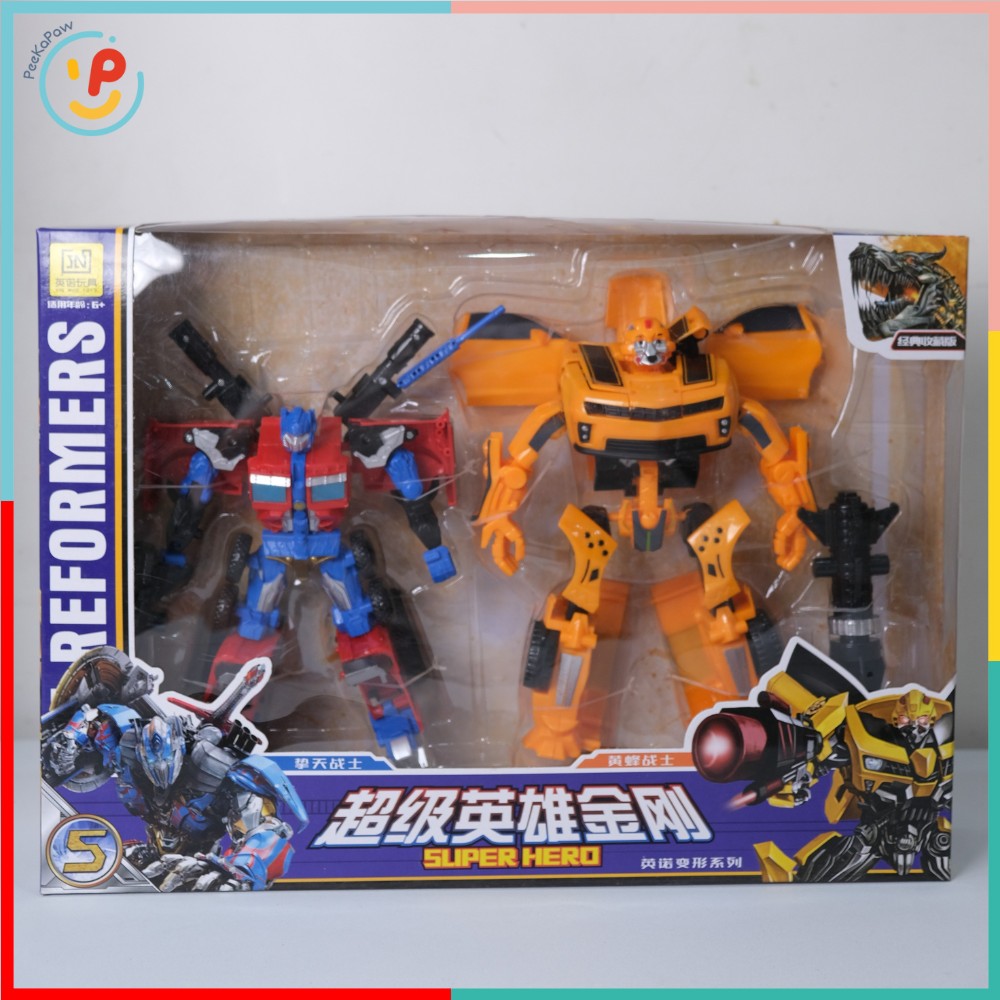 Robot Biến Hình Xe Transformers 666 PeeKaPaw Toys