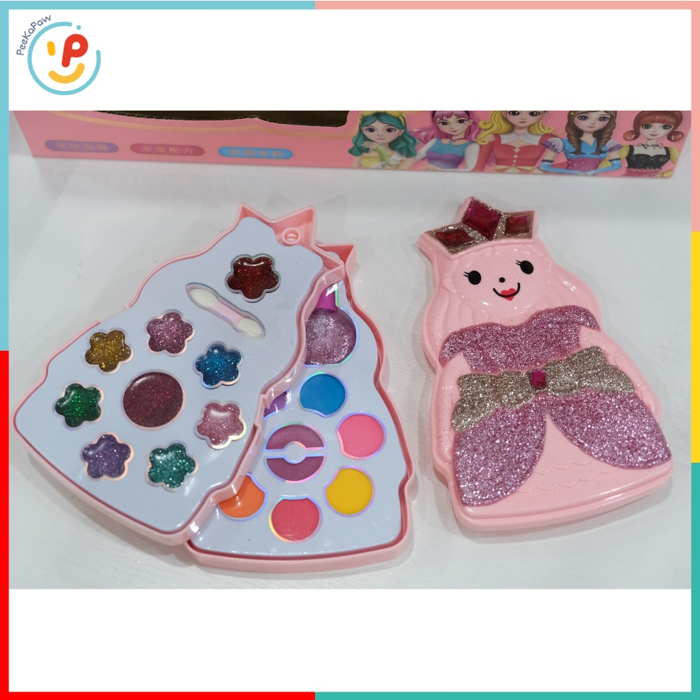 Hộp đồ chơi trang điểm 3 tầng 1688-023 trang điểm công chúa PeeKaPaw Toys