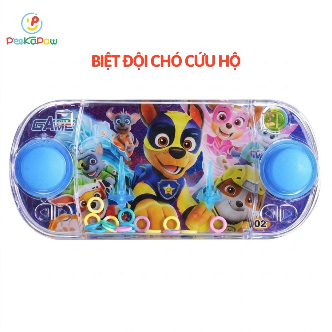 Máy bấm vòng nước mini hoạt hình 953 đồ chơi giải trí tuổi thơ PeeKaPaw Toys