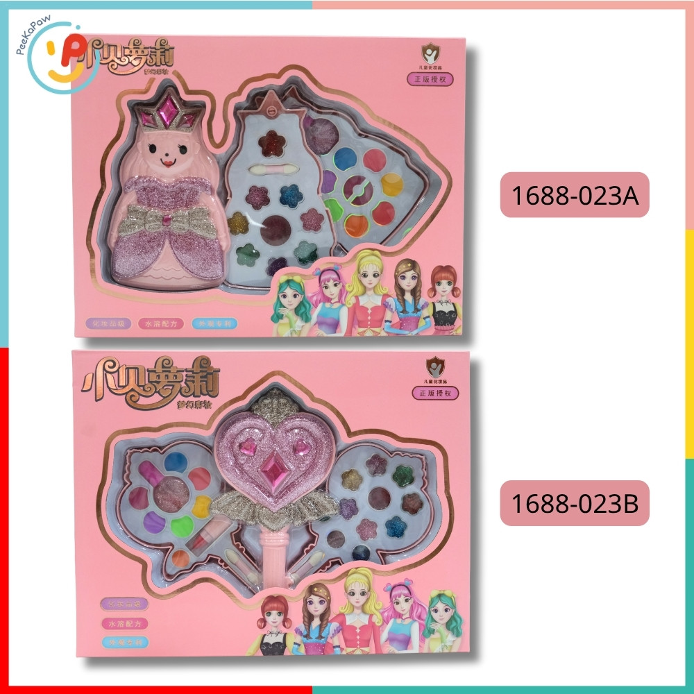 Hộp đồ chơi trang điểm 3 tầng 1688-023 trang điểm công chúa PeeKaPaw Toys