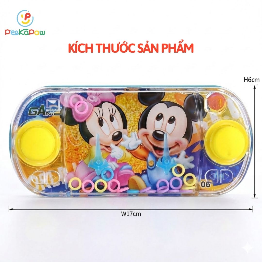 Máy bấm vòng nước mini hoạt hình 953 đồ chơi giải trí tuổi thơ PeeKaPaw Toys