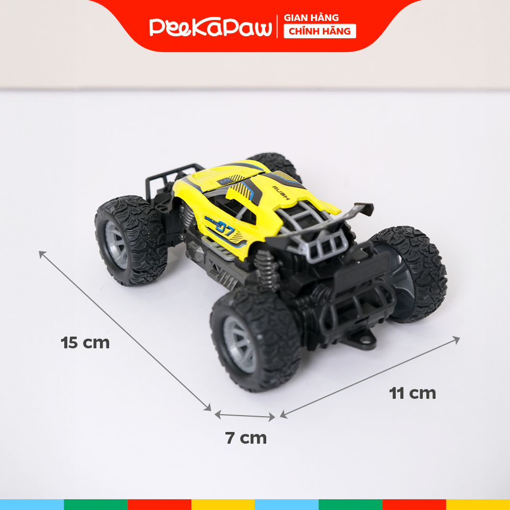 Xe Địa Hình Chạy Trớn Kéo Lùi 79816-60 Nhiều Màu PeeKaPaw Toys