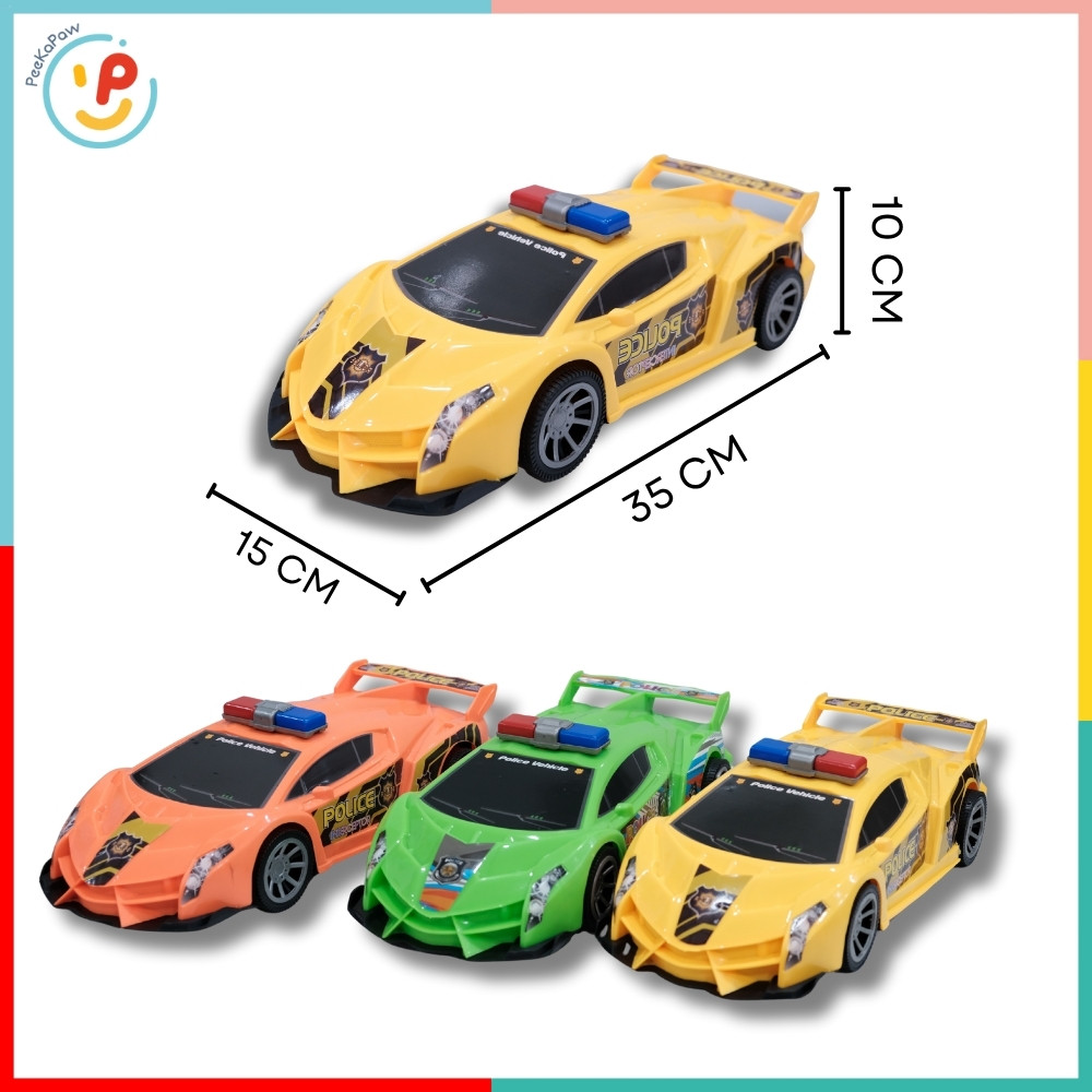 Xe cảnh sát chạy trớn Việt Nam 2920 kích thước to 35cm nhiều màu – PeeKaPaw Toys
