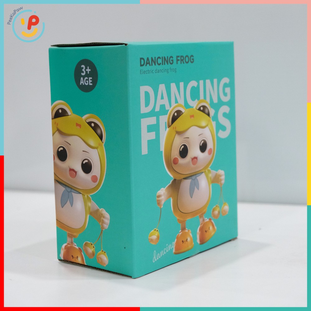 Ếch nhảy múa có đèn nhạc vui nhộn cho bé 735-663 PeeKaPaw Toys