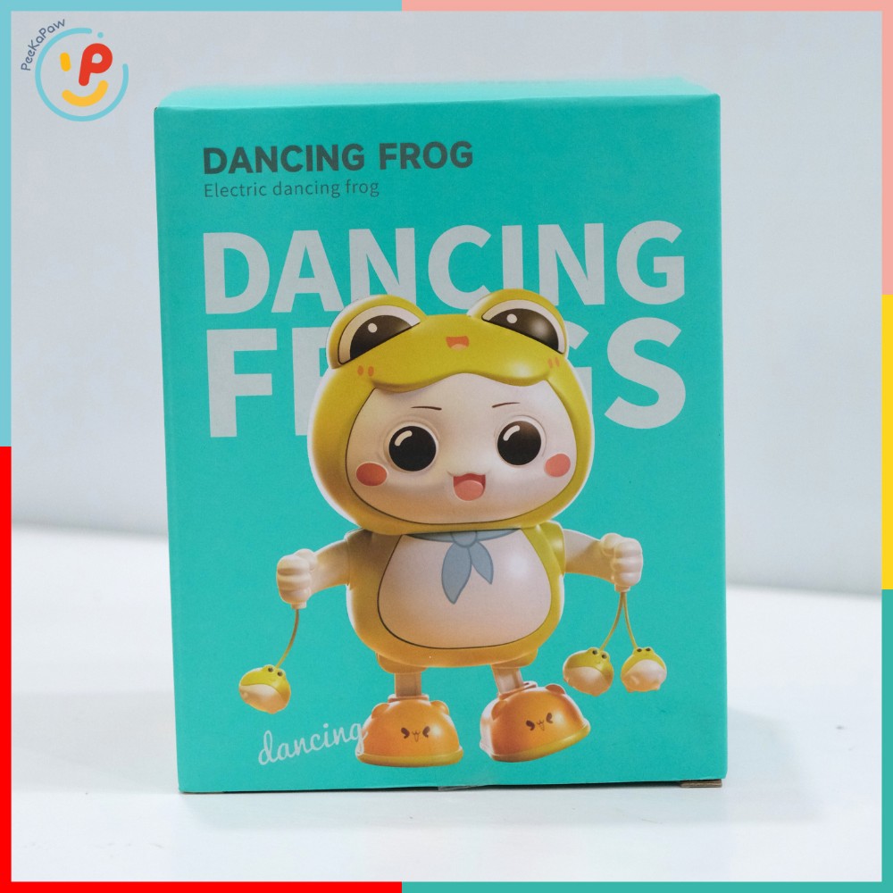 Ếch nhảy múa có đèn nhạc vui nhộn cho bé 735-663 PeeKaPaw Toys