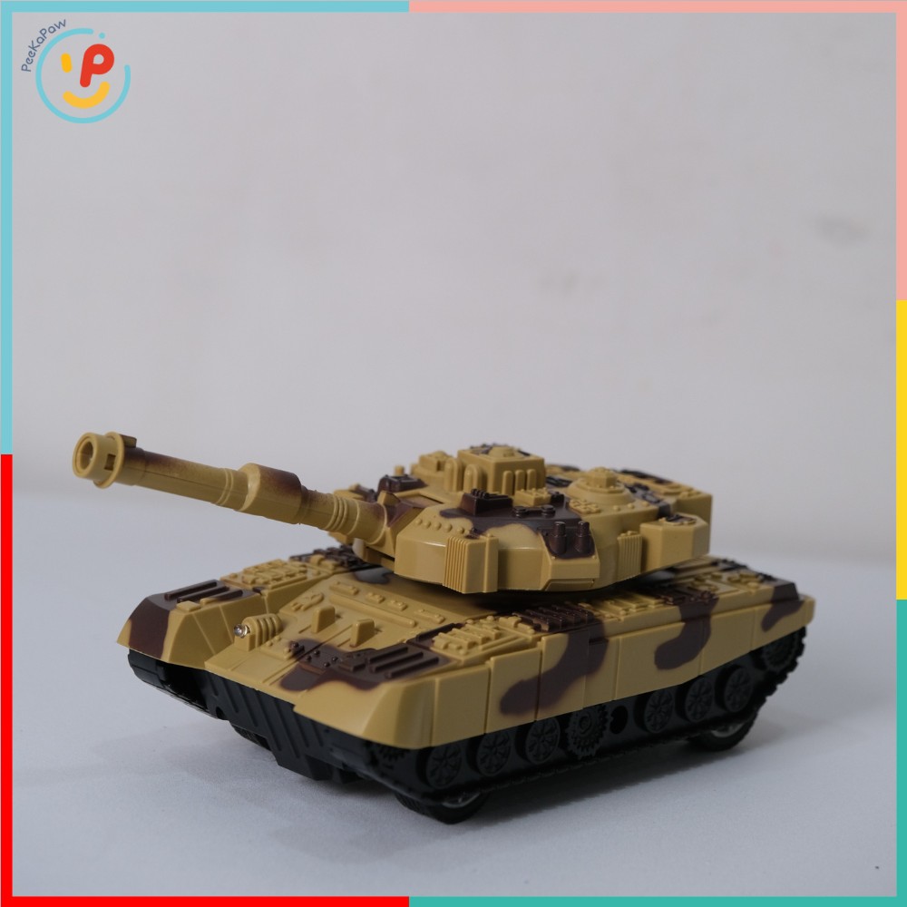 Xe tăng điều khiển từ xa pin sạc chạy bánh xích 008-511 PeeKaPaw Toys