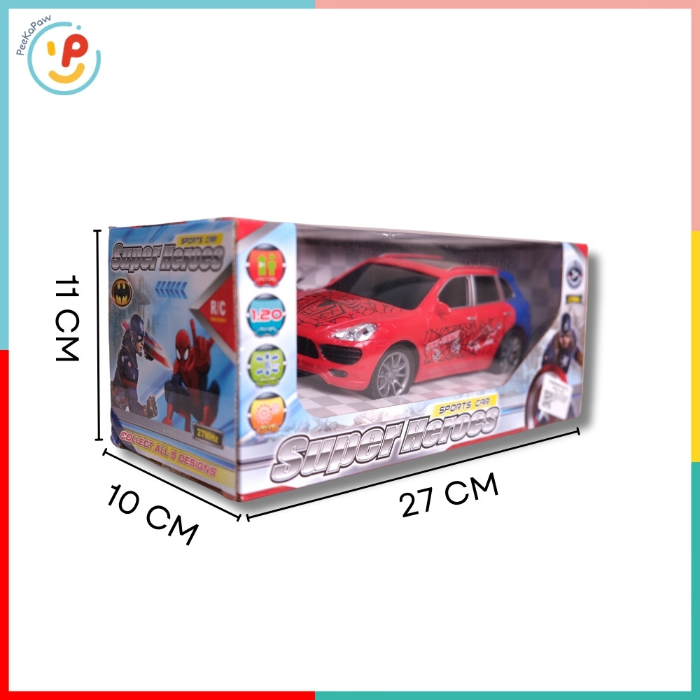 Xe Spiderman Điều Khiển Từ Xa 512-16 PeeKaPaw Toys