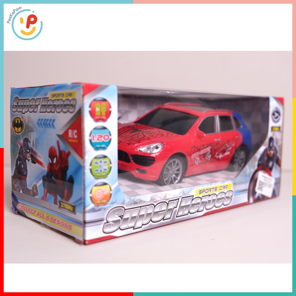 Xe Spiderman Điều Khiển Từ Xa 512-16 PeeKaPaw Toys