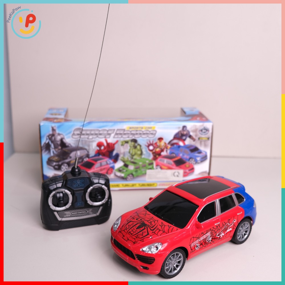 Xe Spiderman Điều Khiển Từ Xa 512-16 PeeKaPaw Toys