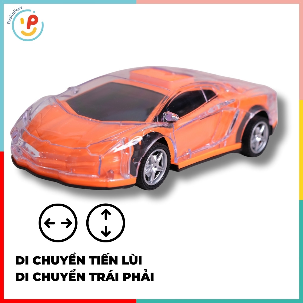 Xe Ô Tô Lamborghini Điều Khiển Từ Xa Có Đèn LED 031 PeeKaPaw Toys