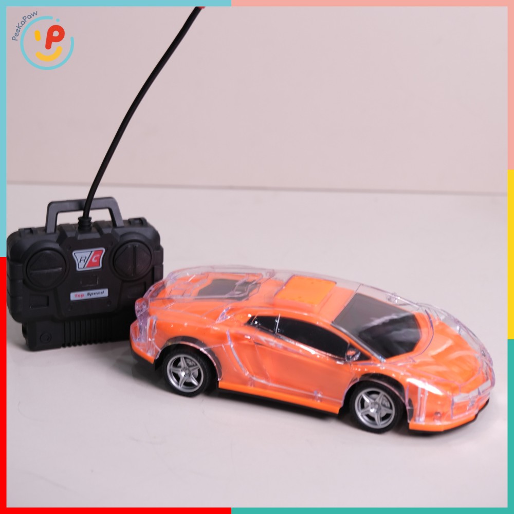 Xe Ô Tô Lamborghini Điều Khiển Từ Xa Có Đèn LED 031 PeeKaPaw Toys