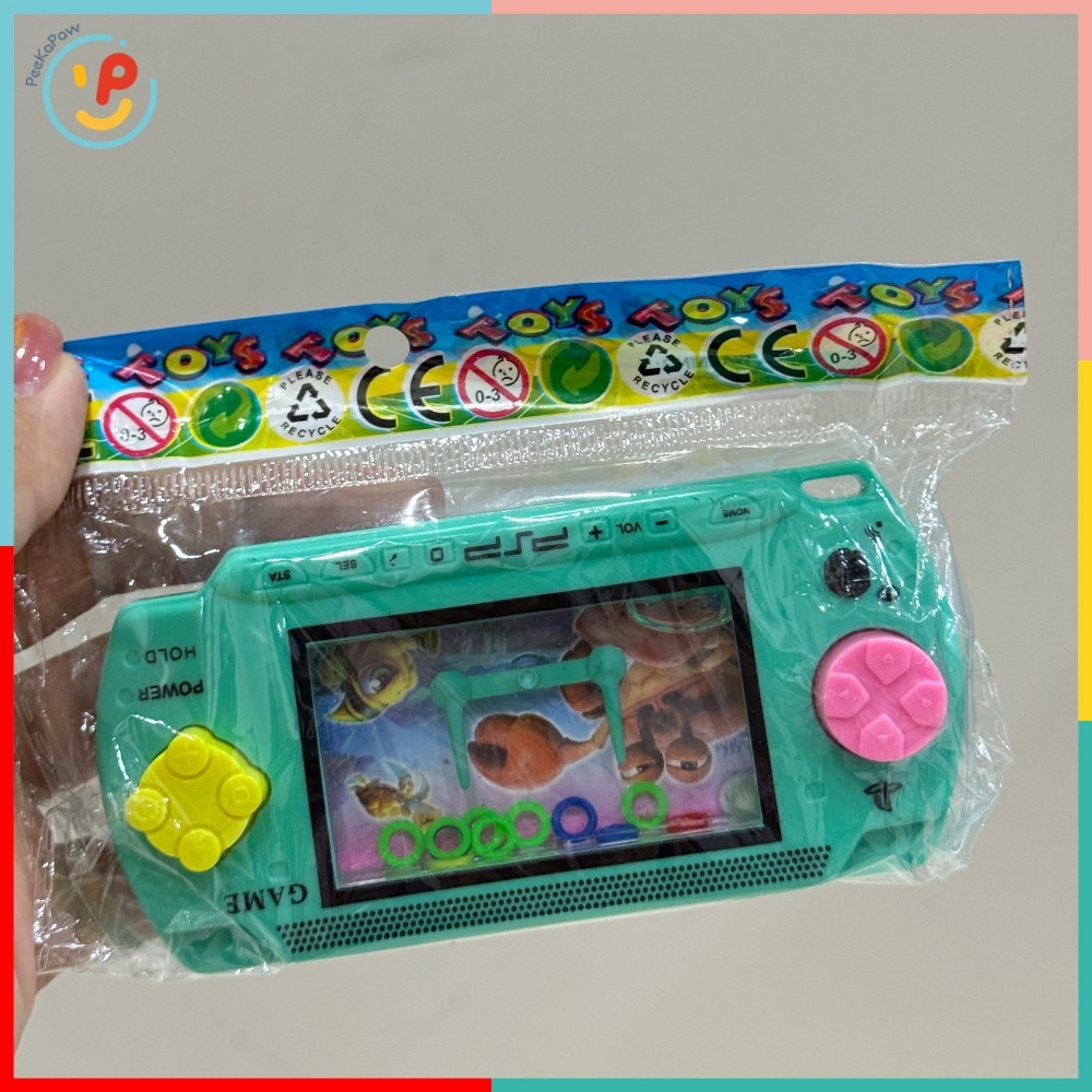 Đồ chơi tuổi thơ máy bắn vòng mini cầm tay nhiều màu PeeKaPaw Toys