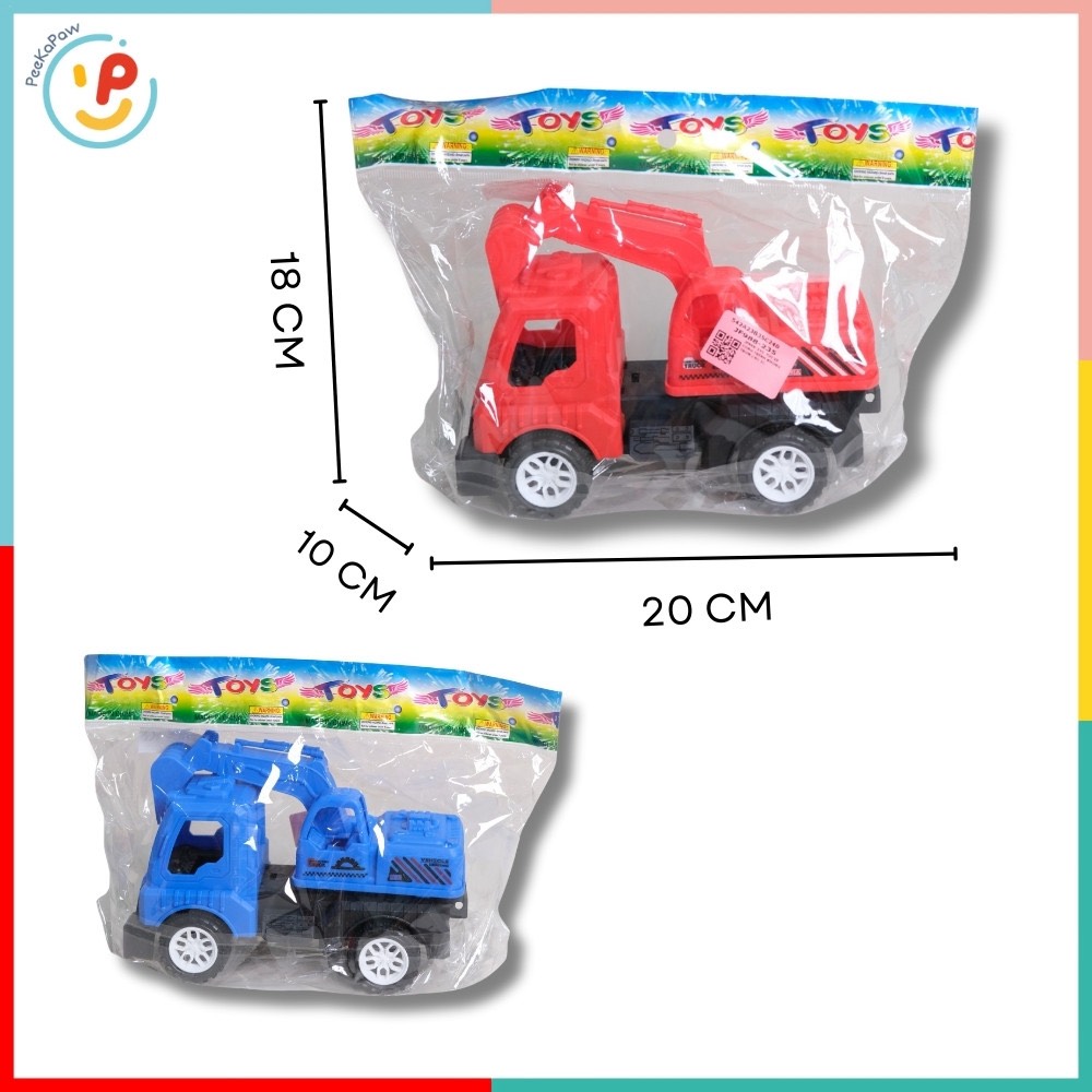 Xe công trình xe xúc chạy trớn 988-235 PeeKaPaw Toys