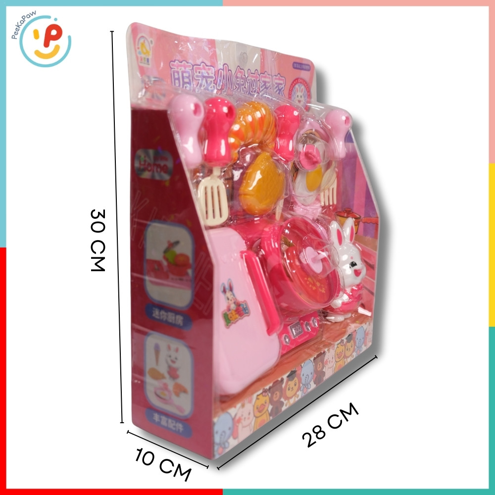 Đồ chơi nhà bếp nồi cơm tủ lạnh máy sinh tố cho bé 506 PeeKaPaw Toys