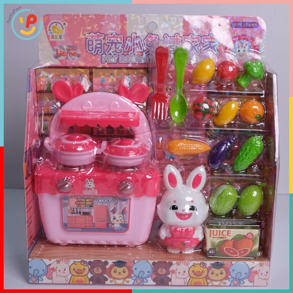 Đồ chơi nhà bếp nồi cơm tủ lạnh máy sinh tố cho bé 506 PeeKaPaw Toys