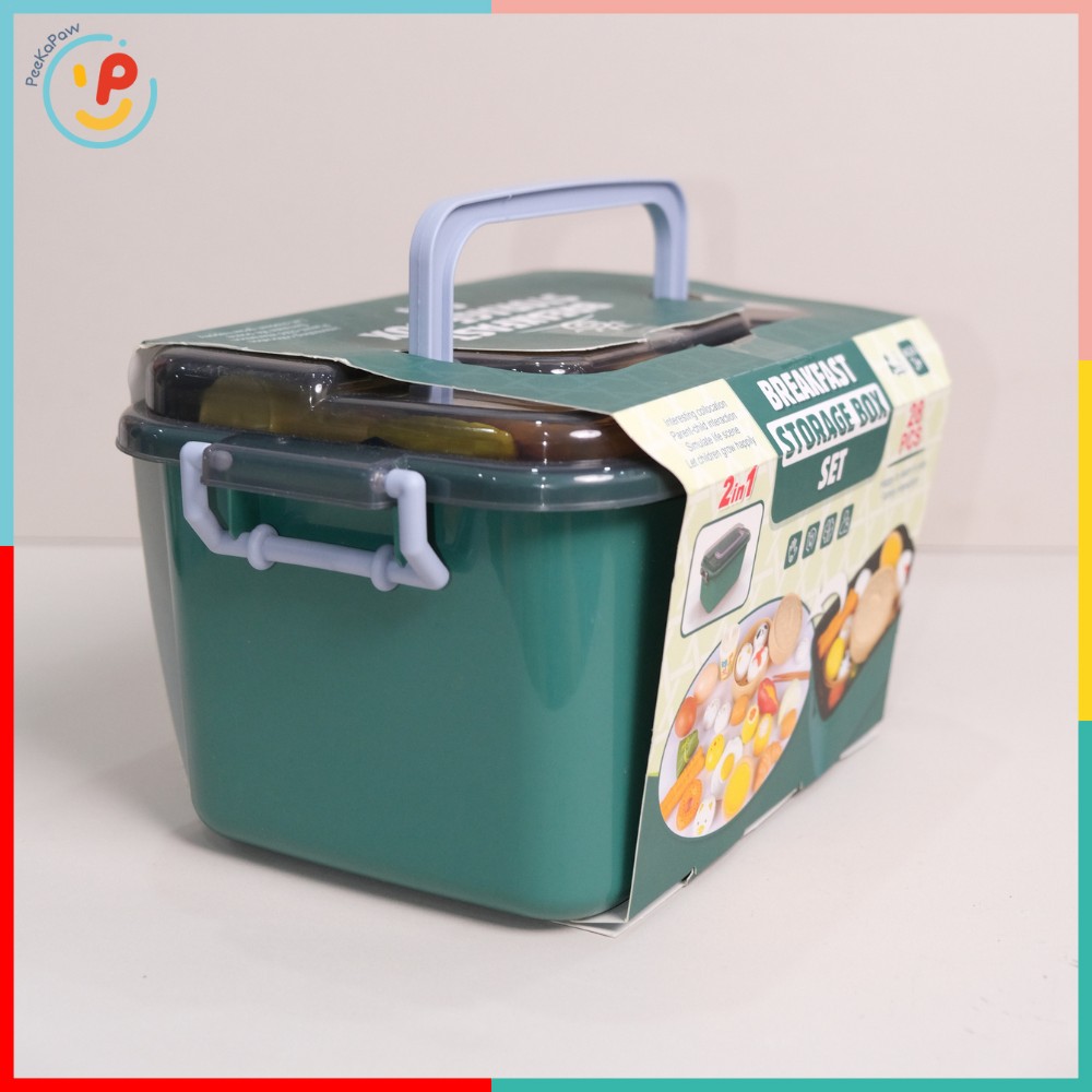 Hộp đồ chơi nấu ăn nhà bếp Dimsum 28 chi tiết CF-1 PeeKaPaw Toys
