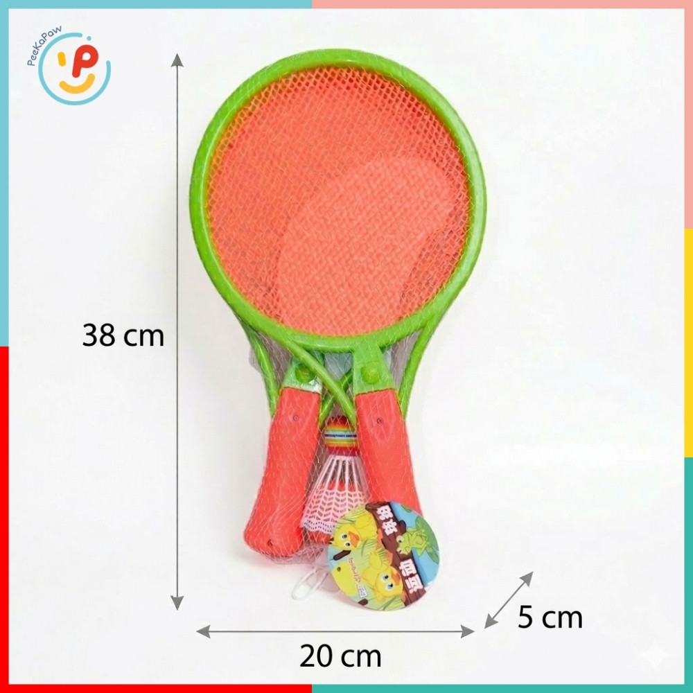 Vợt bóng vợt cầu lông nhỏ cho bé PeeKaPaw Toys
