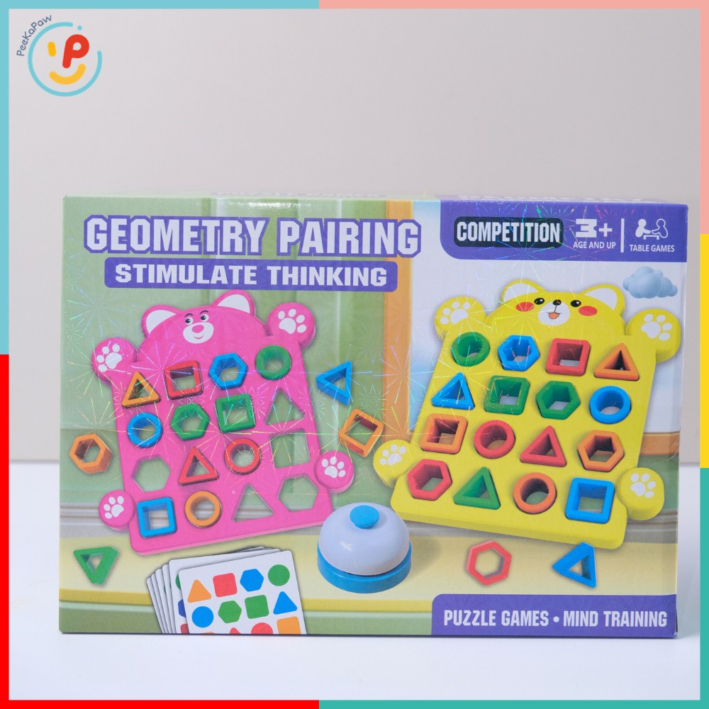 Trò chơi tương tác xếp hình khối Ai Nhanh Hơn HT076 PeeKaPaw Toys
