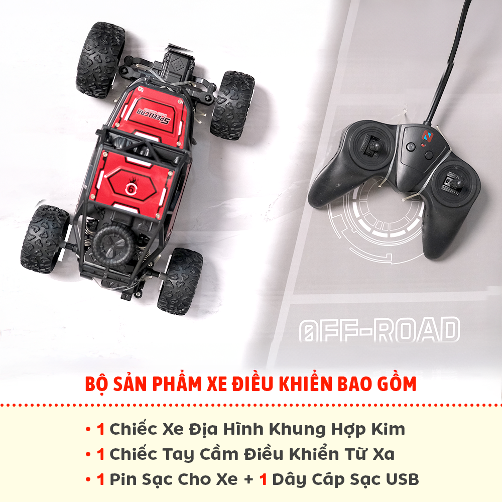 Xe địa hình off-road điều khiển 666-76 PeeKaPaw Toys
