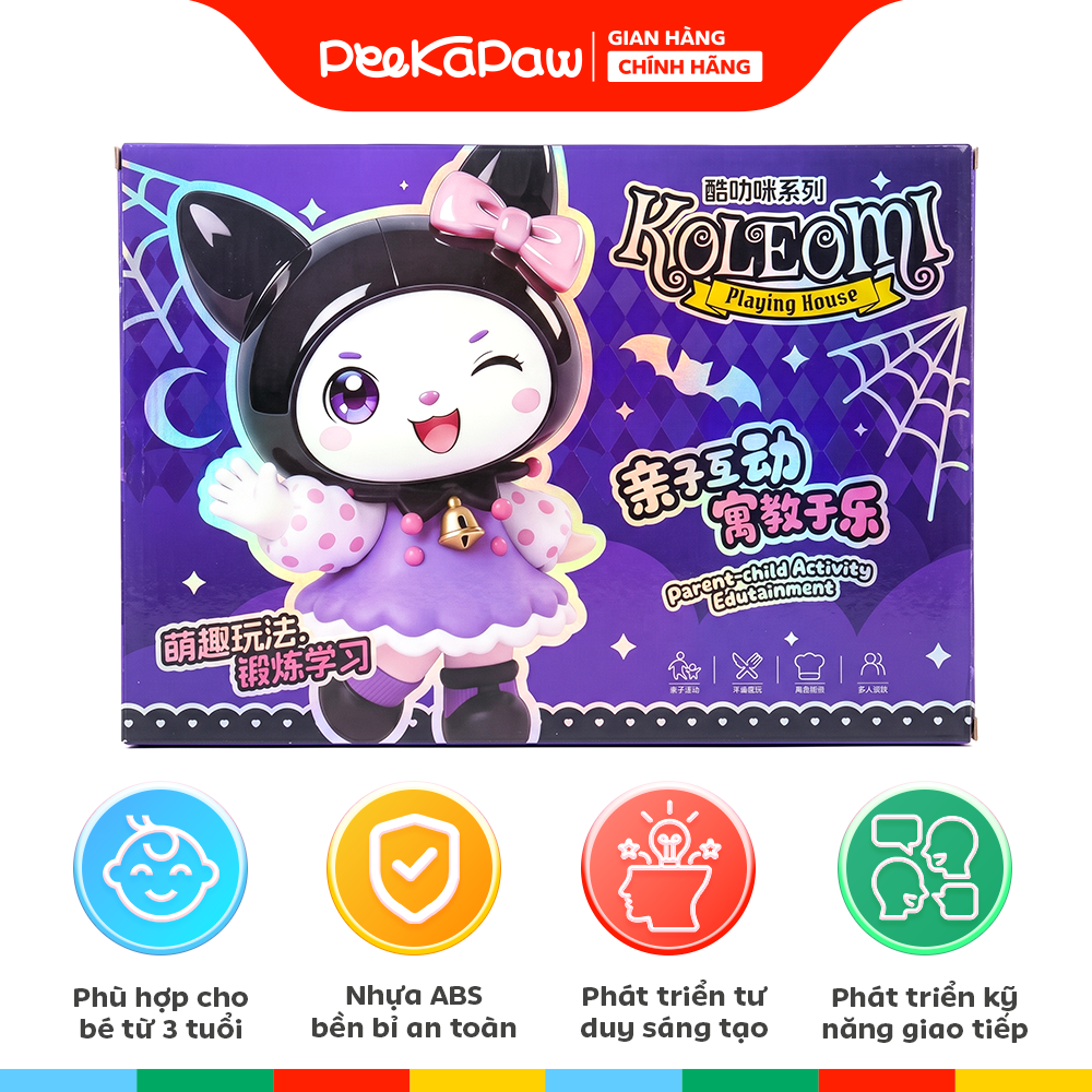 Hộp đồ chơi dụng cụ bác sĩ Kuromi 388-380 PeeKaPaw Toys