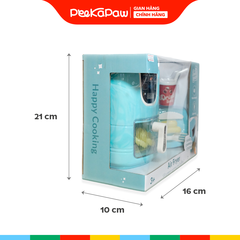 Đồ Chơi Nhà Bếp Nồi Chiên Không Dầu SWEET HEART SH6441 PeeKaPaw Toys