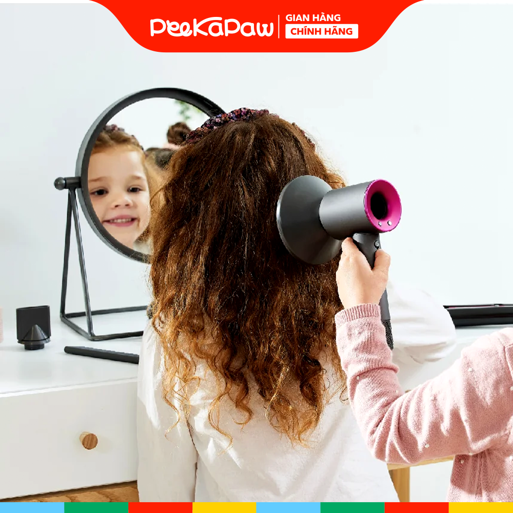 Bộ đồ chơi chăm sóc tóc cho bé DYSON SUPERSONIC SWEET HEART PeeKaPaw Toys
