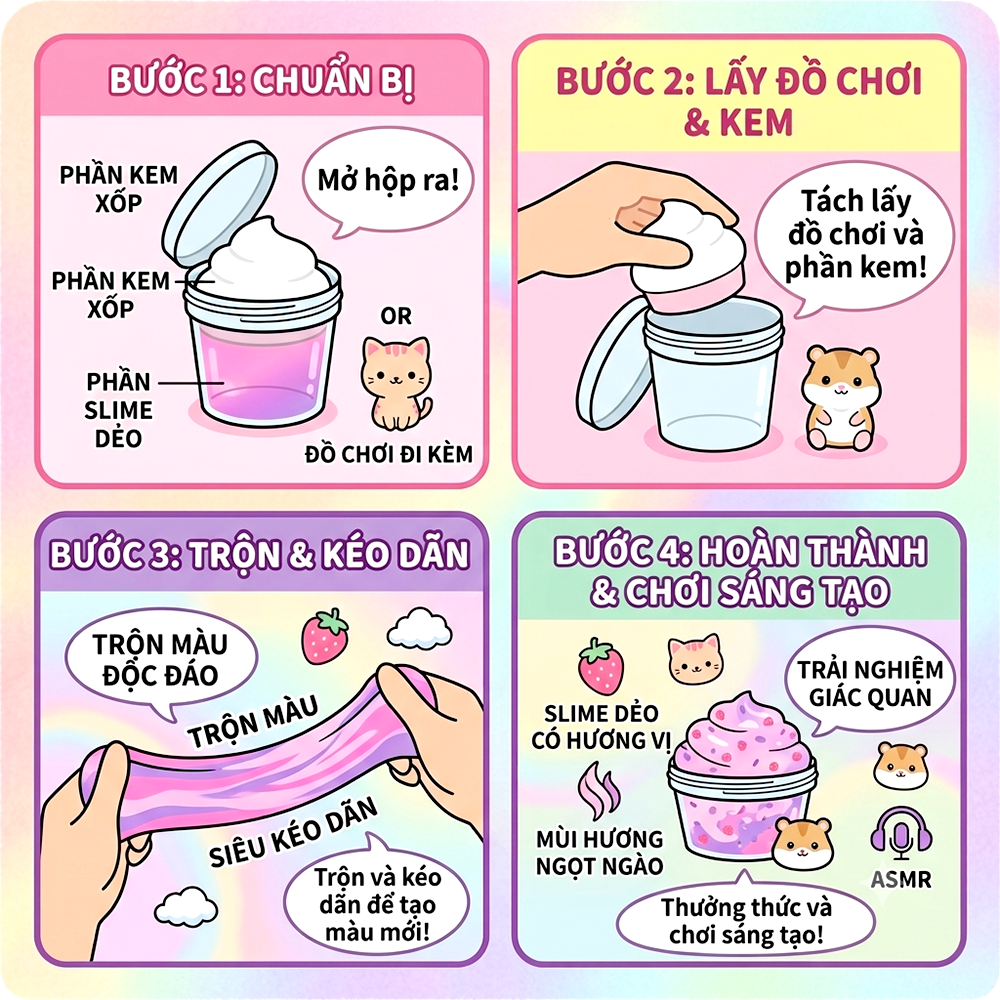 Slime dạng ly nhiều màu SLIMY PeeKaPaw Toys