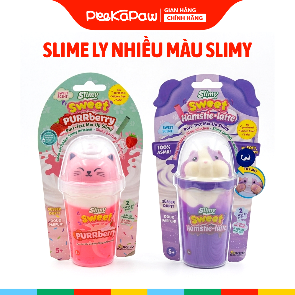 Slime dạng ly nhiều màu SLIMY PeeKaPaw Toys
