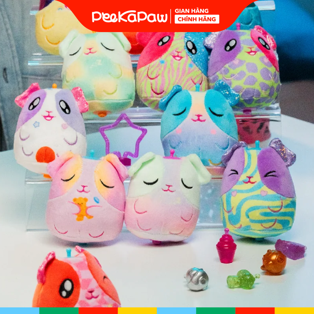 Đồ chơi phụ kiện móc khoá thú bông Cutie Pops PeeKaPaw Toys