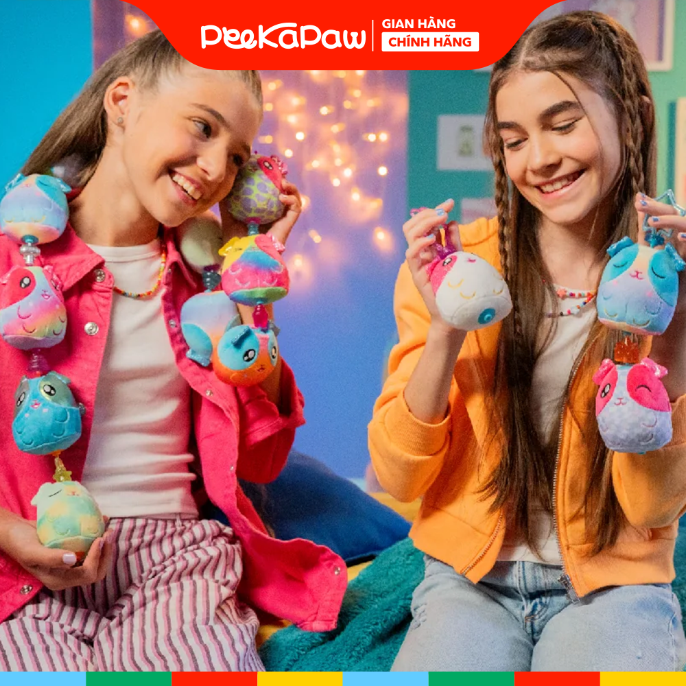 Đồ chơi phụ kiện móc khoá thú bông Cutie Pops PeeKaPaw Toys