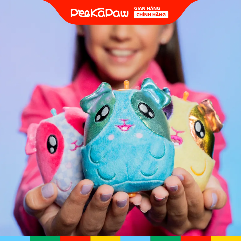 Đồ chơi phụ kiện móc khoá thú bông Cutie Pops PeeKaPaw Toys
