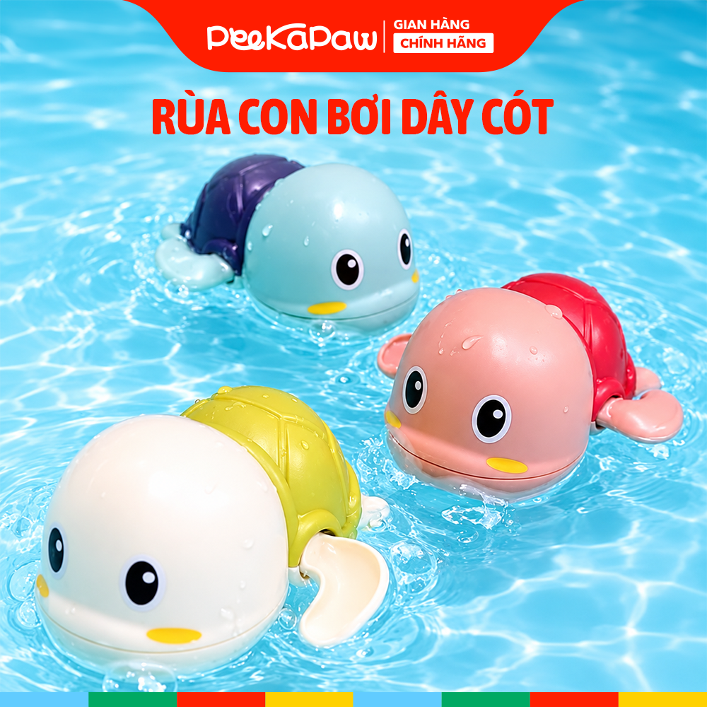 Đồ chơi Rùa con bơi lên dây cót PeeKaPaw Toys