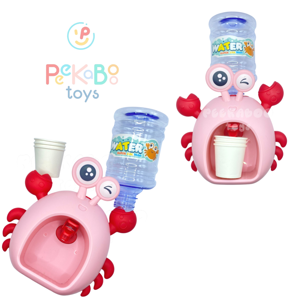 Đồ chơi Bình nước Loại Nhỏ Để Bàn Hình Con Cua Peekapaw Toys