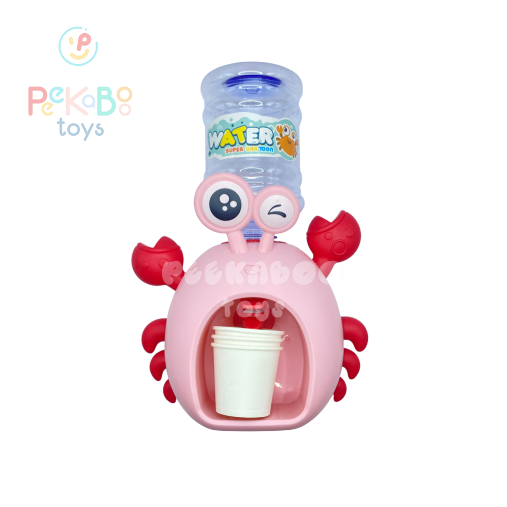Đồ chơi Bình nước Loại Nhỏ Để Bàn Hình Con Cua Peekapaw Toys