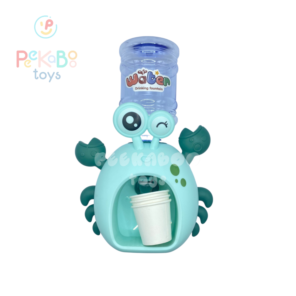 Đồ chơi Bình nước Loại Nhỏ Để Bàn Hình Con Cua Peekapaw Toys