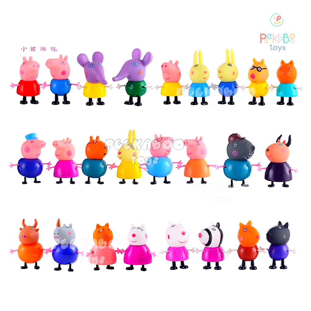 Đồ chơi Mô Hình Nhân Vật Gia Đình Heo Peppa 100-32 PeeKaPaw Toys
