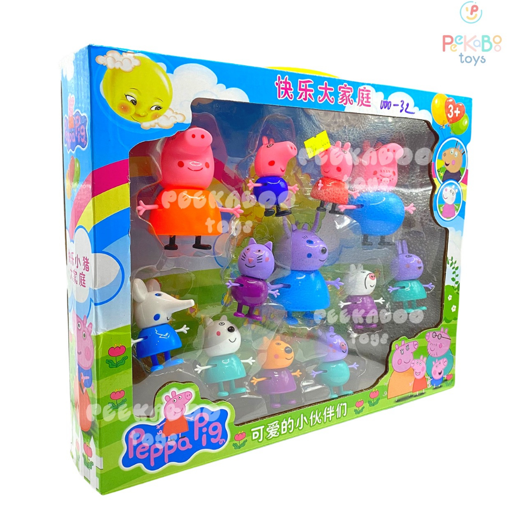 Đồ chơi Mô Hình Nhân Vật Gia Đình Heo Peppa 100-32 PeeKaPaw Toys