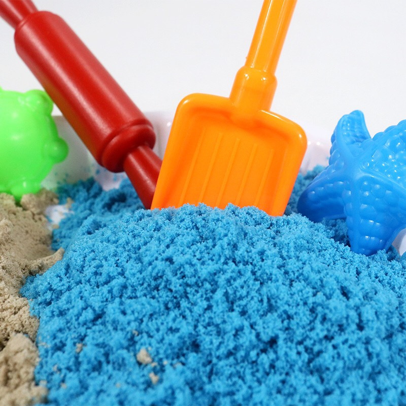 Đồ chơi Cát Động Lực Kèm Khuôn PLAYSAND Building Blocks 500g PeeKaPaw Toys