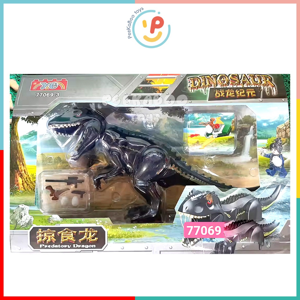 Đồ chơi Khủng Long thời tiền sử Jurrasic World Dinosaur cỡ lớn 30cm 77069 peekabootoys
