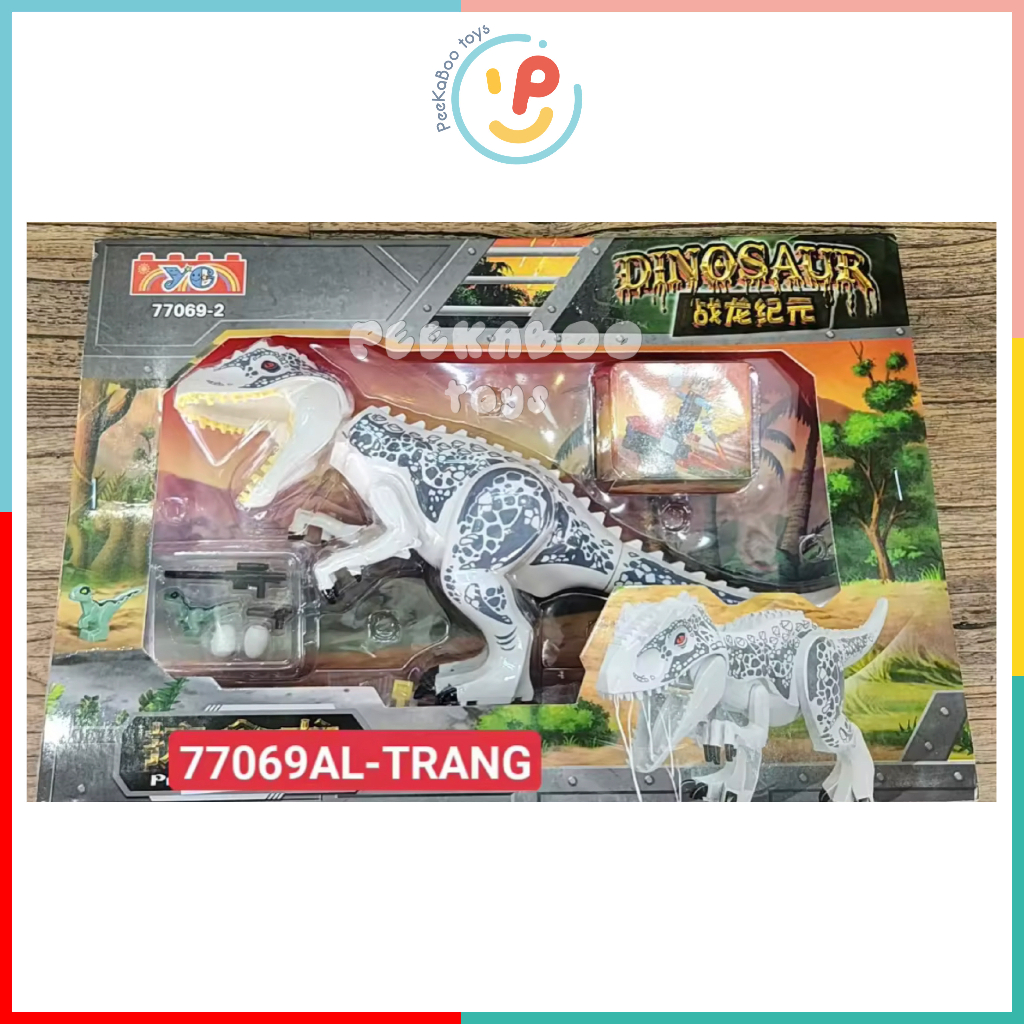Đồ chơi Khủng Long thời tiền sử Jurrasic World Dinosaur cỡ lớn 30cm 77069 peekabootoys