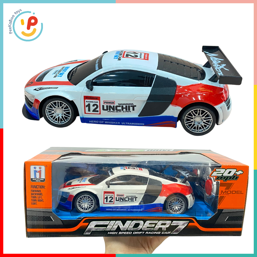 Xe điều khiển từ xa FINDER 25cm 378 PeeKaPaw Toys