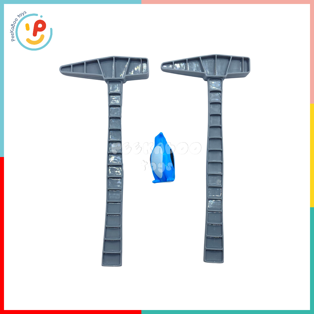 Đồ chơi Phá Băng Chim Cánh Cụt Penguin Ice Breaker SIZE LỚN 1257 màu xanh cho bé đồ chơi trẻ em Peekaboo Toys