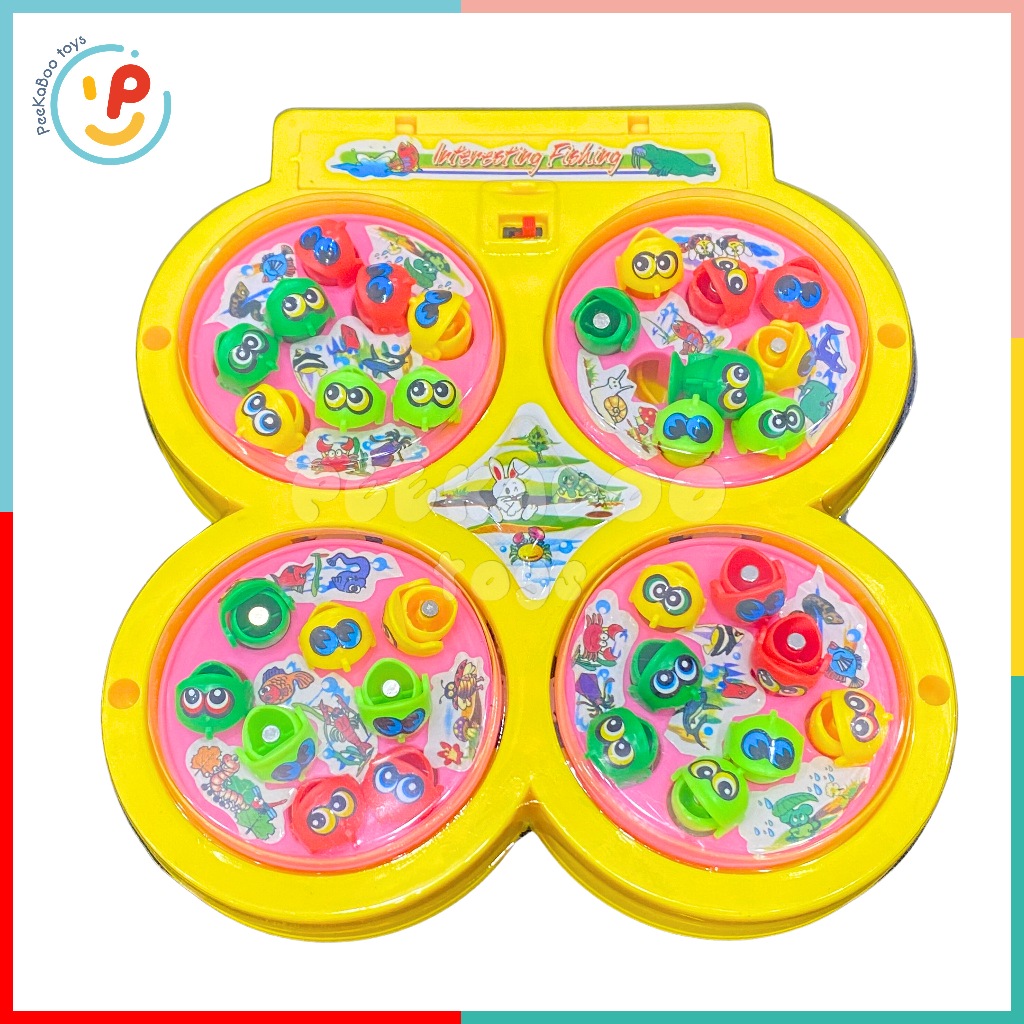 Đồ chơi tuổi thơ Câu Cá Nam Châm Mini 9923 giải trí cho bé đồ chơi trẻ em Peekaboo Toys