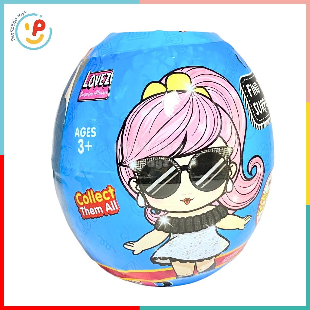 Đồ chơi Quả trứng chứa một món quà bất ngờ cho bé sưu tầm peekabootoys