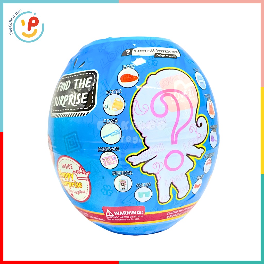 Đồ chơi Quả trứng chứa một món quà bất ngờ cho bé sưu tầm peekabootoys