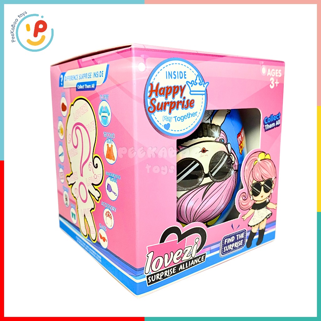 Đồ chơi Quả trứng chứa một món quà bất ngờ cho bé sưu tầm peekabootoys